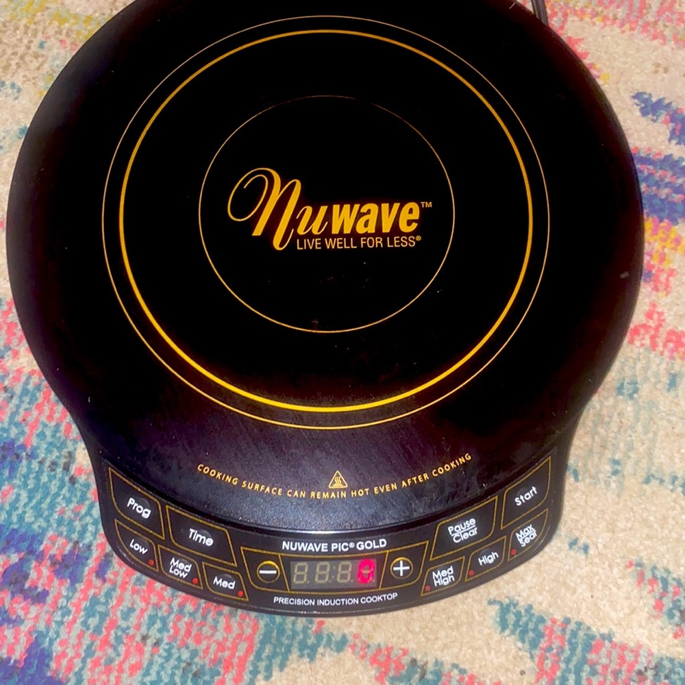 Nu wave gold cook top